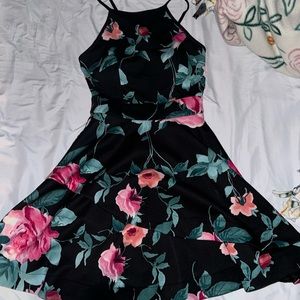 flower printed dress!